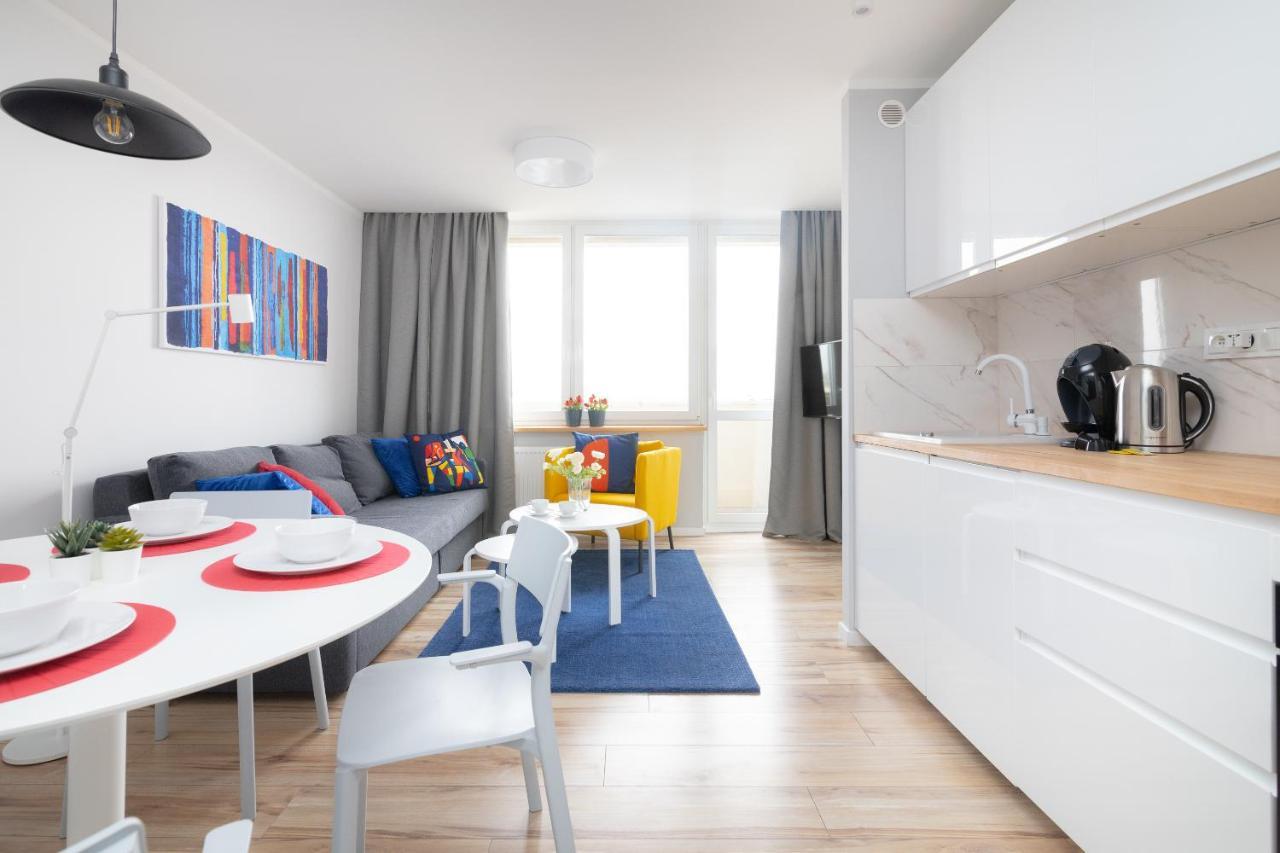 Beautiful 2 Rooms Flat With Balcony Warsaw Luaran gambar